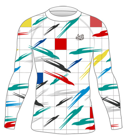 LongSleeve-Grid-man-Front